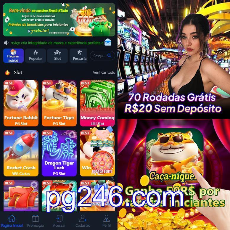 Cadastro no pg246: Comece com um Bônus de Boas-vindas!